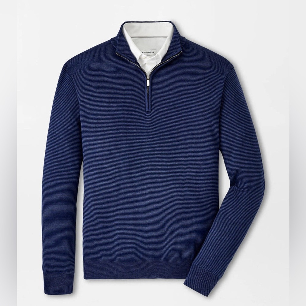 PETER MILLAR
CROWN MEN'S CANTON
STRIPE QUARTER-ZIP